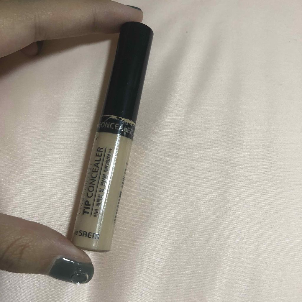 カバーパーフェクション チップコンシーラー/the SAEM/リキッドコンシーラーを使ったクチコミ(1枚目)