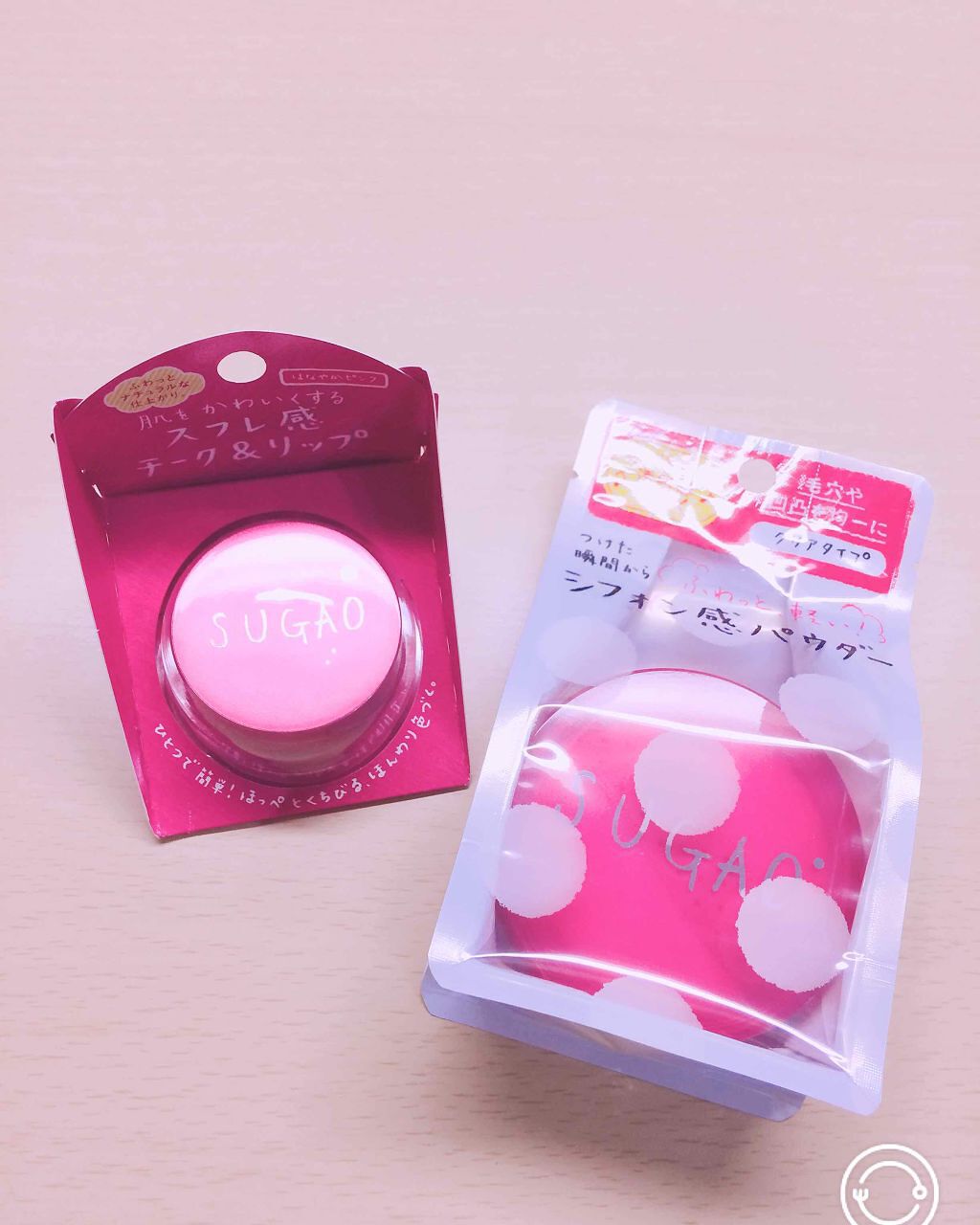スフレ感チーク＆リップ/SUGAO®/ジェル・クリームチークを使ったクチコミ（1枚目）