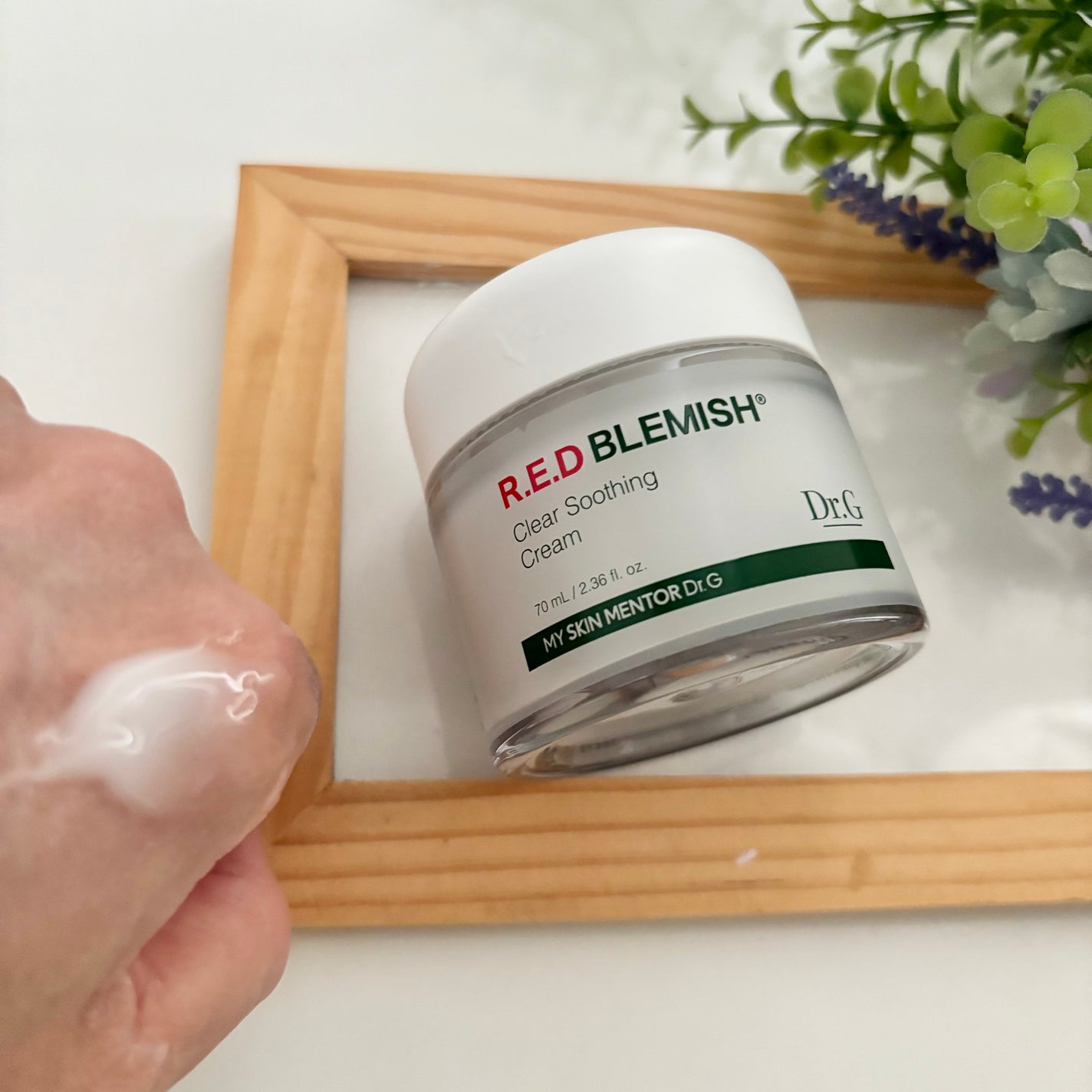 レッドブレミッシュ クリアスージングクリーム/Dr.G/フェイスクリームを使ったクチコミ(3枚目)