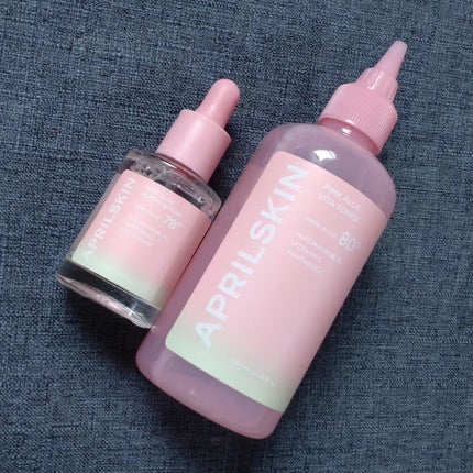 ピンクアロエビタトナー/APRILSKIN/化粧水を使ったクチコミ(8枚目)