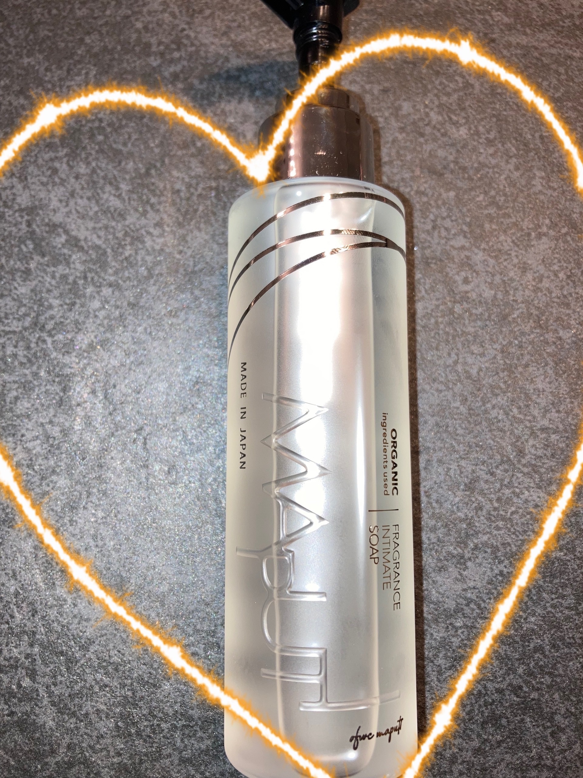 オーガニックフレグランスインティメイトソープ MAPUTI/MAPUTI/デリケートゾーンケアを使ったクチコミ（1枚目）