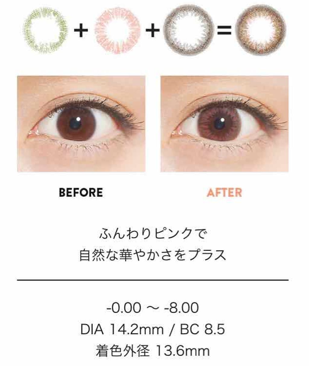 LA FILLE (ラ・フィーユ)/LA FILLE/カラーコンタクトレンズを使ったクチコミ(4枚目)