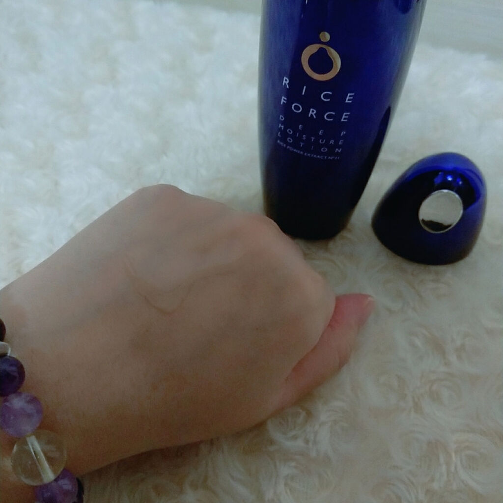 ディープモイスチュアローション/ライスフォース/化粧水を使ったクチコミ（1枚目）