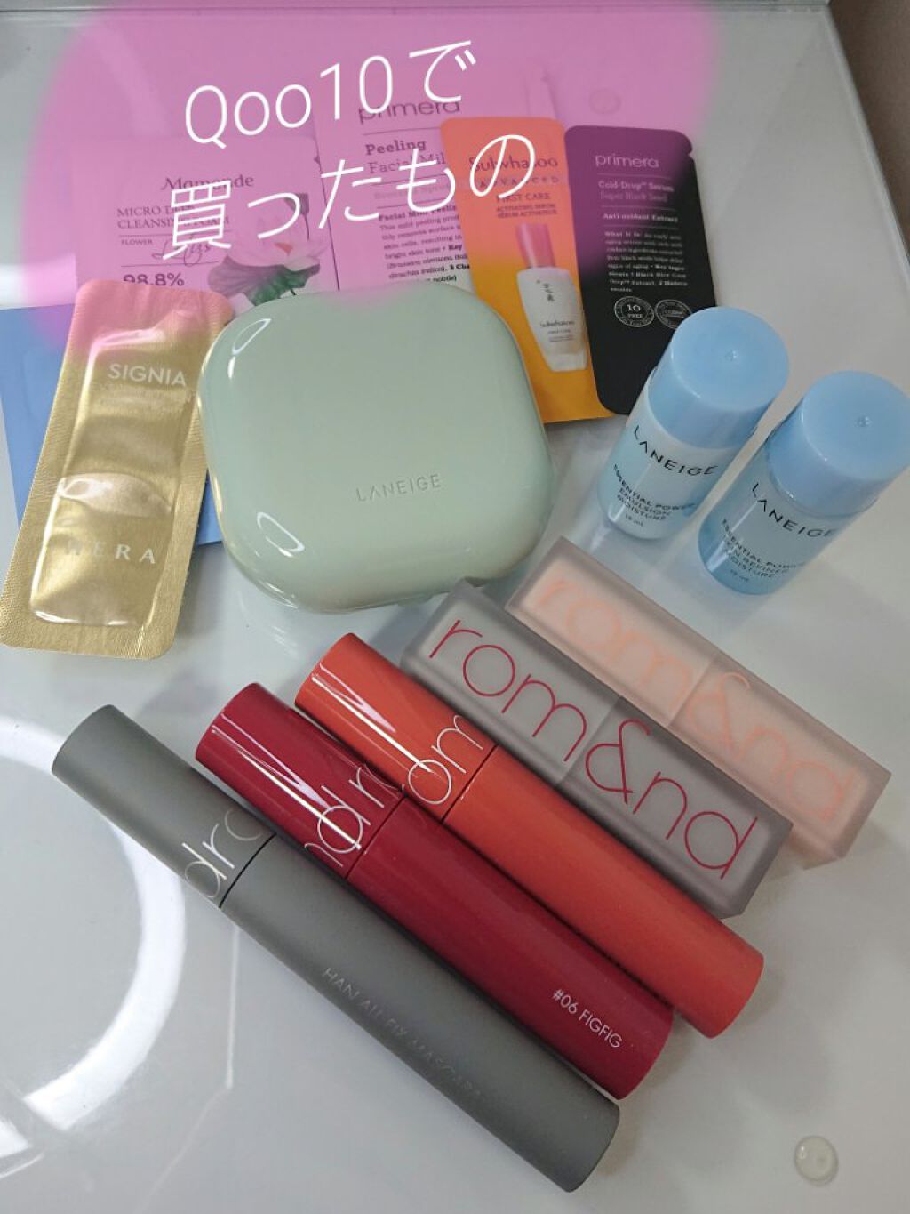 ジューシーラスティングティント/rom&nd/リップティントを使ったクチコミ（1枚目）