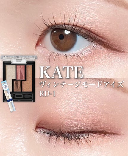 ヴィンテージモードアイズ/KATE/アイシャドウパレットを使ったクチコミ(1枚目)
