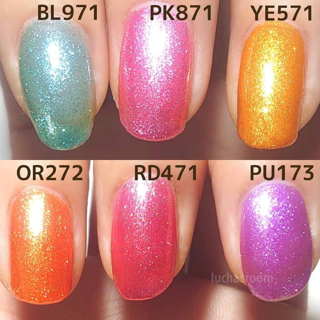 ネイルホリック Glamour Glitter/ネイルホリック/マニキュアを使ったクチコミ(3枚目)