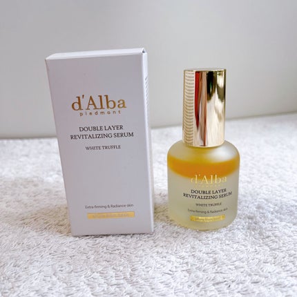 ホワイトトリュフダブルレイヤーリバイタライジングセラム/ダルバ/美容液を使ったクチコミ(1枚目)