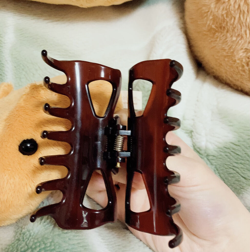 バンスクリップ/DAISO/ヘアアクセサリーを使ったクチコミ（2枚目）