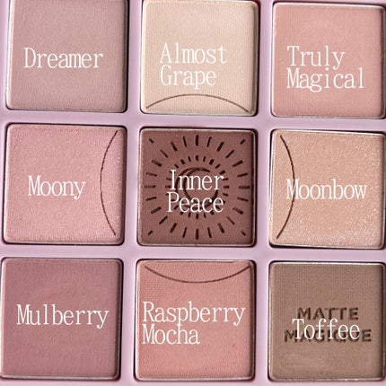 マイフェイブムードアイパレット 9カラー/HOLIKA HOLIKA/アイシャドウパレットを使ったクチコミ(3枚目)