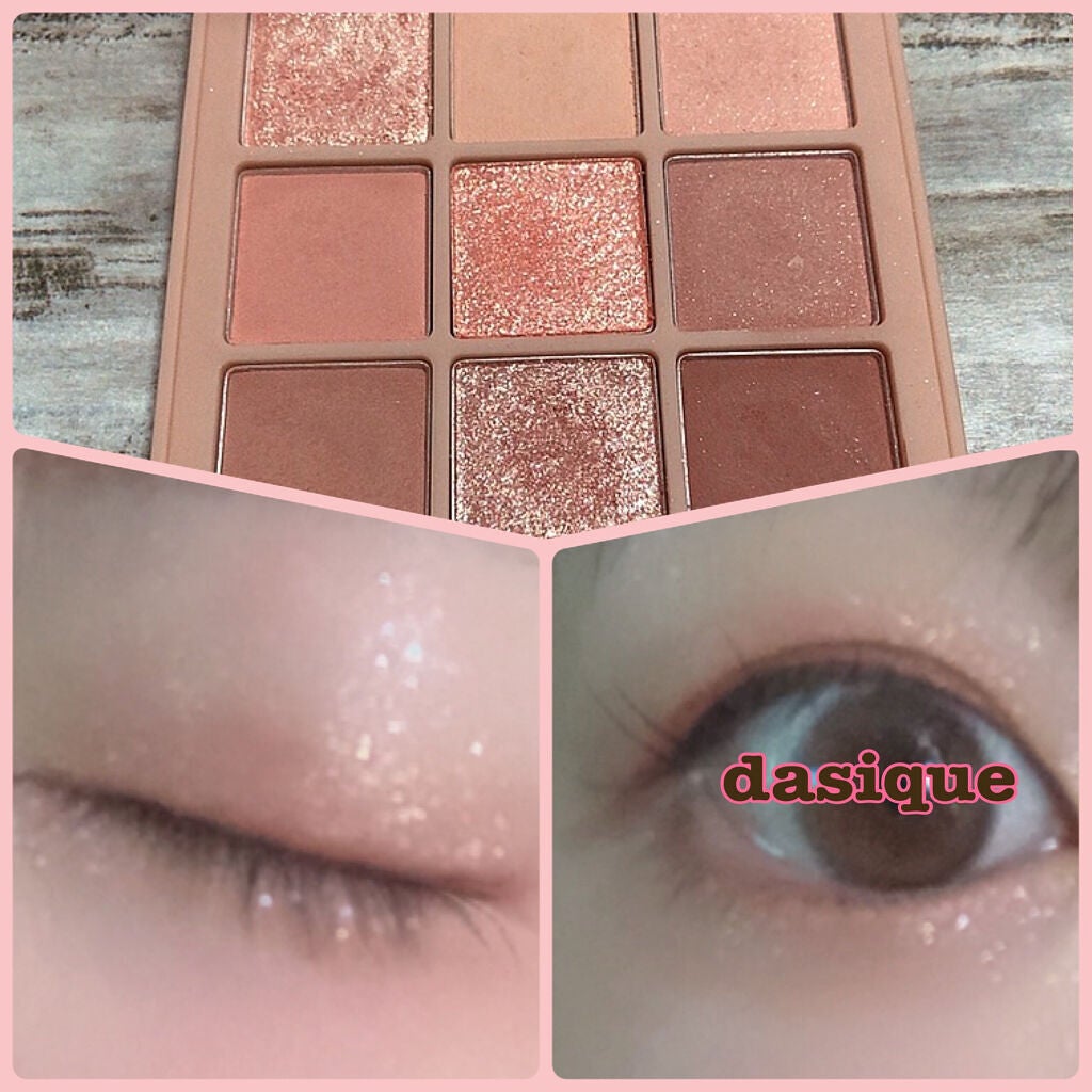 シャドウパレット/dasique/アイシャドウパレットを使ったクチコミ(4枚目)