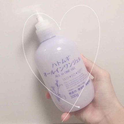 ハトムギオールインワンジェル/ハトムギ健康美人シリーズ/オールインワン化粧品を使ったクチコミ(1枚目)