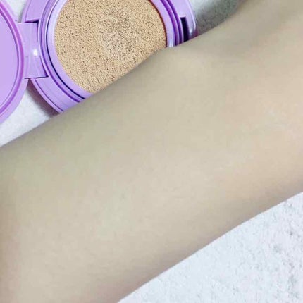 【限定】 ASMR エアリーインククッション/PERIPERA/クッションファンデーションを使ったクチコミ(4枚目)