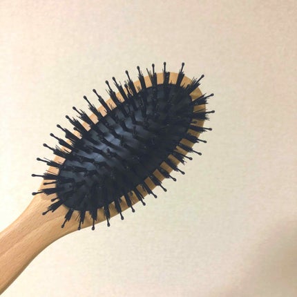 木柄ヘアケアブラシ/無印良品/ヘアブラシを使ったクチコミ(1枚目)