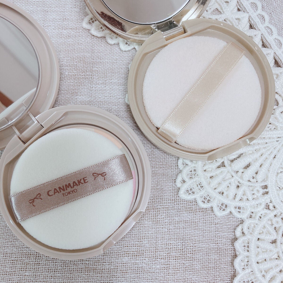 マシュマロフィニッシュパウダー ~Abloom~/キャンメイク/プレストパウダーを使ったクチコミ(3枚目)