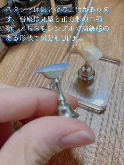 ネイルチップスタンド台座/セリア/その他を使ったクチコミ(2枚目)