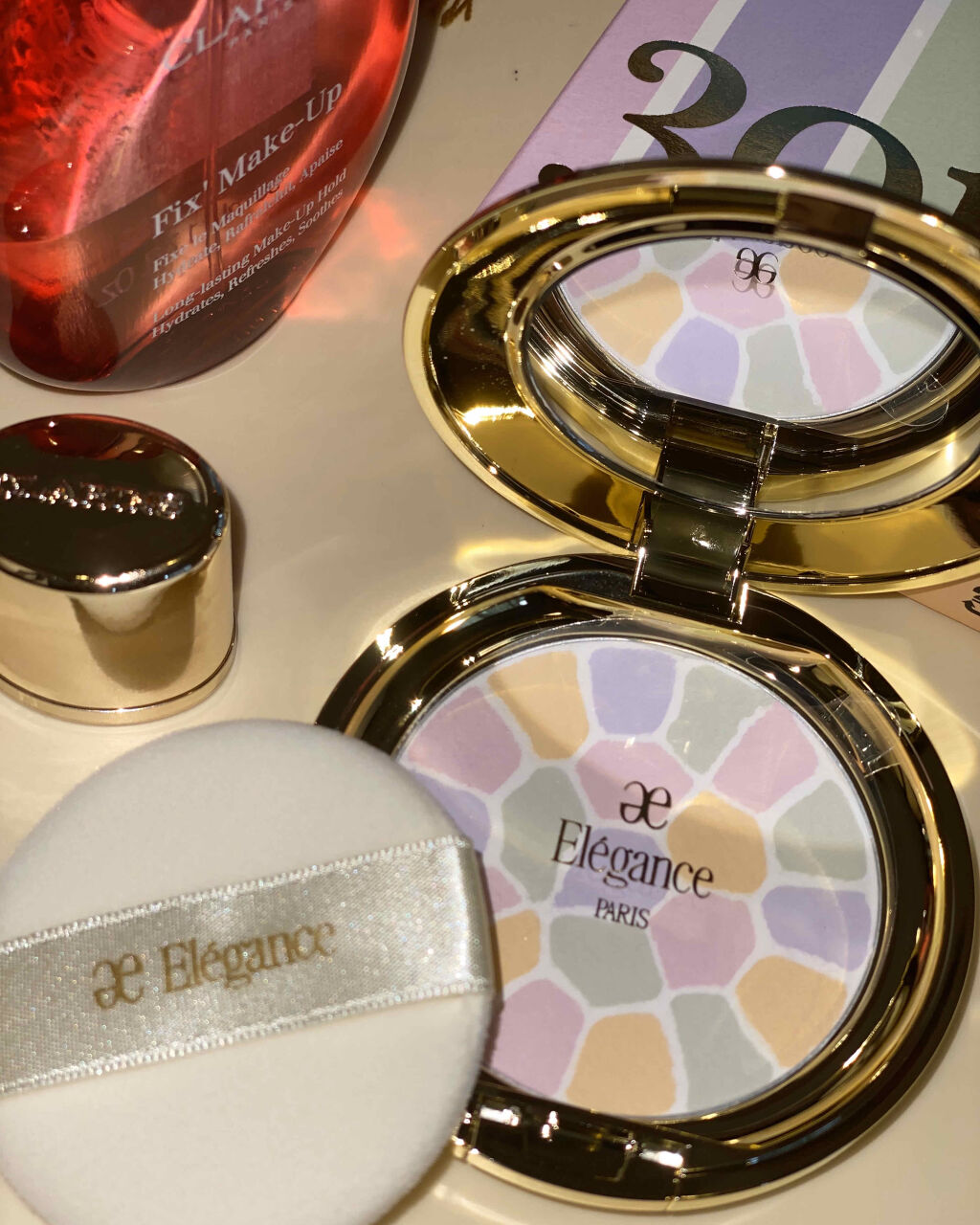 ラ プードル オートニュアンス/Elégance/プレストパウダーを使ったクチコミ（2枚目）