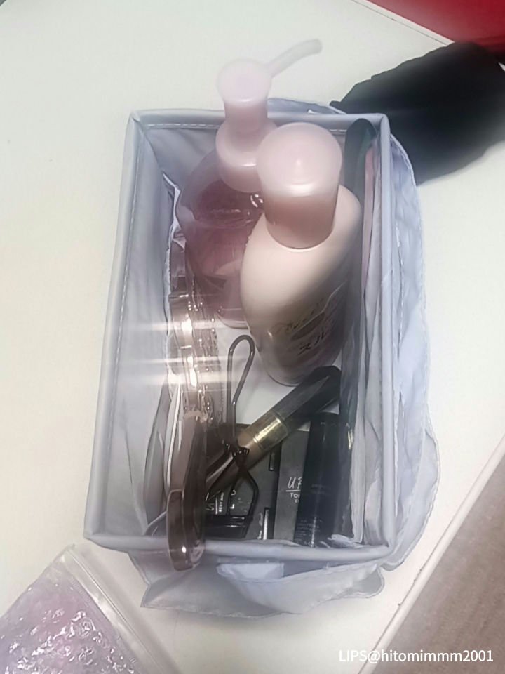 MINI FACE  BRUSH a/U R GLAM/メイクブラシを使ったクチコミ（2枚目）