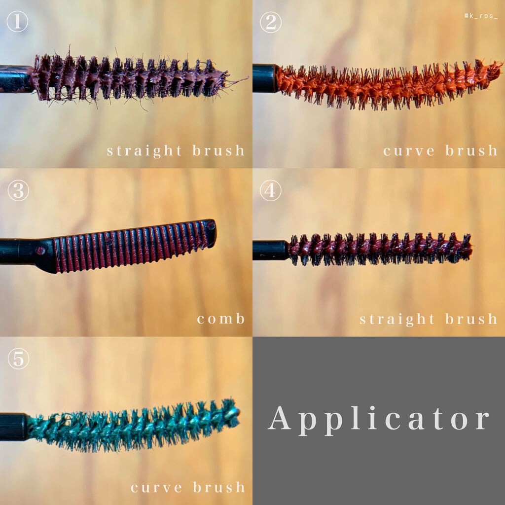 ダイヤモンドシリーズ カラーマスカラ/ZEESEA/マスカラを使ったクチコミ（2枚目）