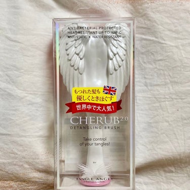 TANGLE ANGEL 
CHERUB2.0 DETANGLING BRUSH✨

ずーっと前から気になっていてついにAmazonで
購入しました😆✨

カラーはツヤありホワイトです(* ॑꒳ ॑*)