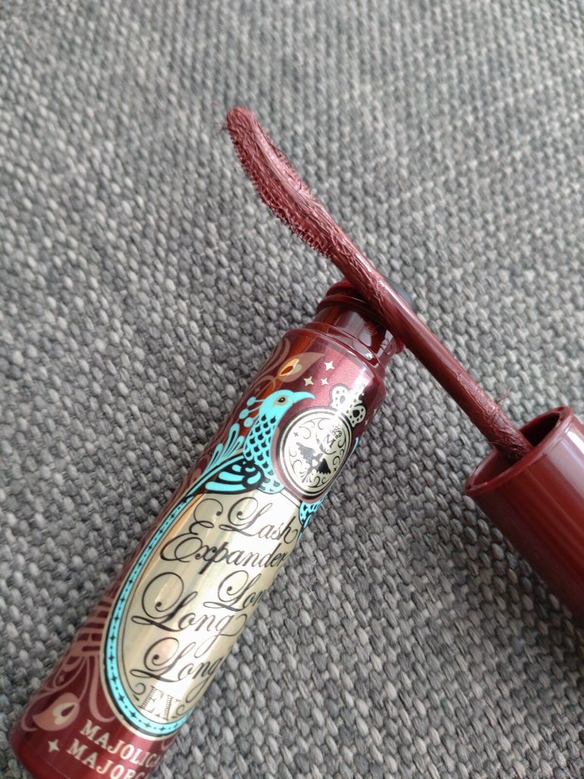 ラッシュエキスパンダー ロングロングロング EX RD505 カシスバーガンディー そよそよ/MAJOLICA MAJORCA/マスカラを使ったクチコミ（3枚目）