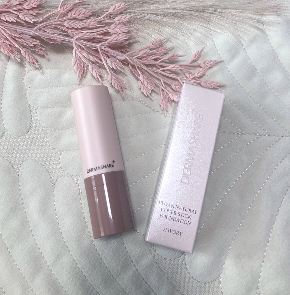 ヴィーガンナチュラルカバースティックファンデーション/DERMASHARE/その他ファンデーションを使ったクチコミ(1枚目)