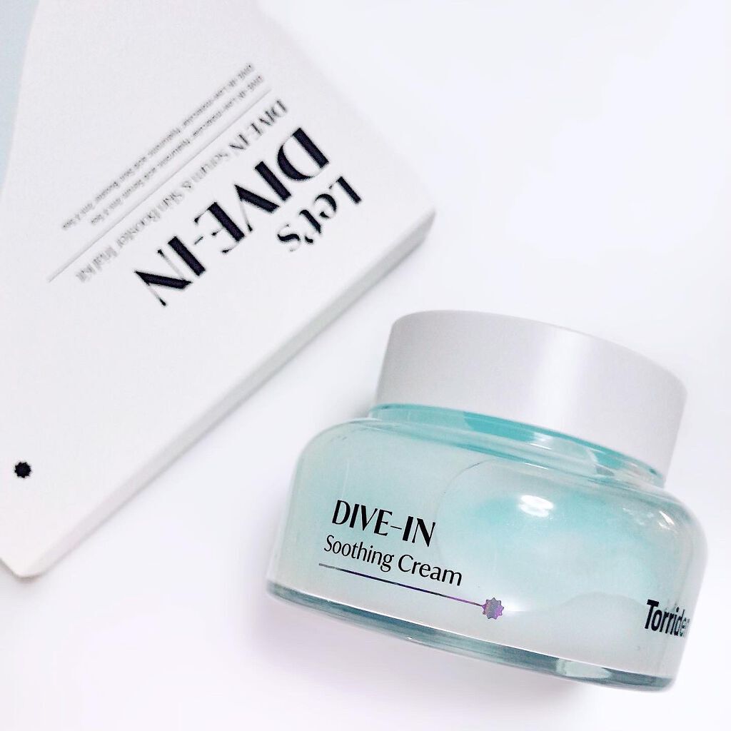 ダイブインスージングクリーム/Torriden/フェイスクリームを使ったクチコミ（1枚目）
