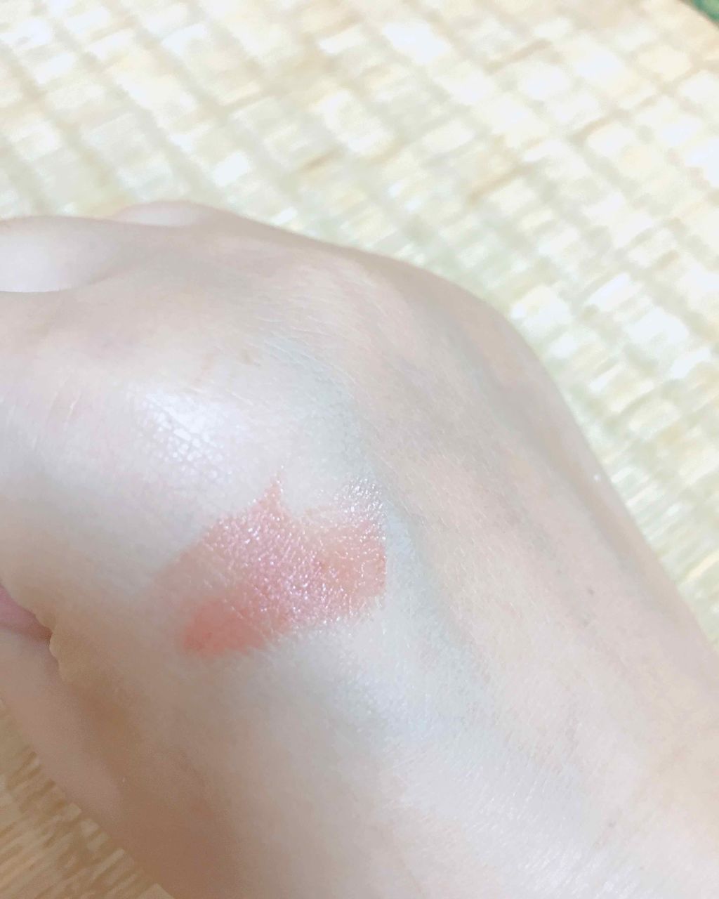 ラスティンググロスリップ/CEZANNE/口紅を使ったクチコミ（2枚目）