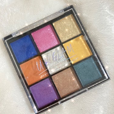 UR GLAM　BLOOMING EYE COLOR PALETTE/U R GLAM/パウダーアイシャドウを使ったクチコミ（1枚目）