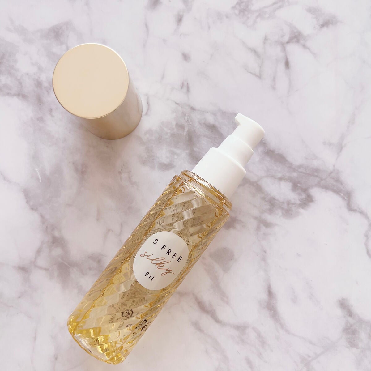 シルキースムースヘアオイル/S FREE/ヘアオイルを使ったクチコミ(2枚目)