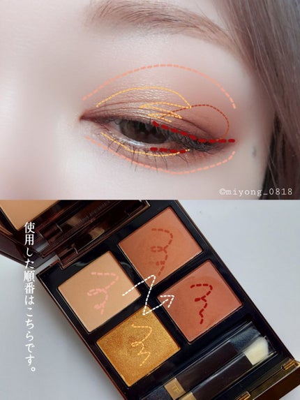 アイ カラー クォード/TOM FORD BEAUTY/アイシャドウパレットを使ったクチコミ(3枚目)