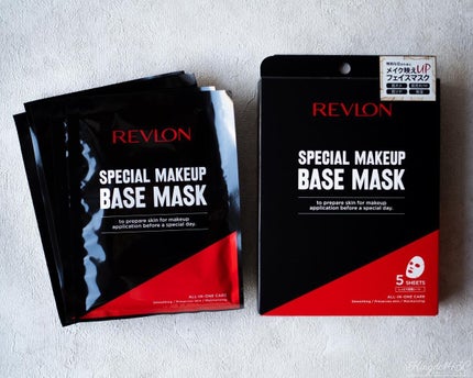 スペシャルメイクアップベースマスク/REVLON/シートマスク・パックを使ったクチコミ(1枚目)