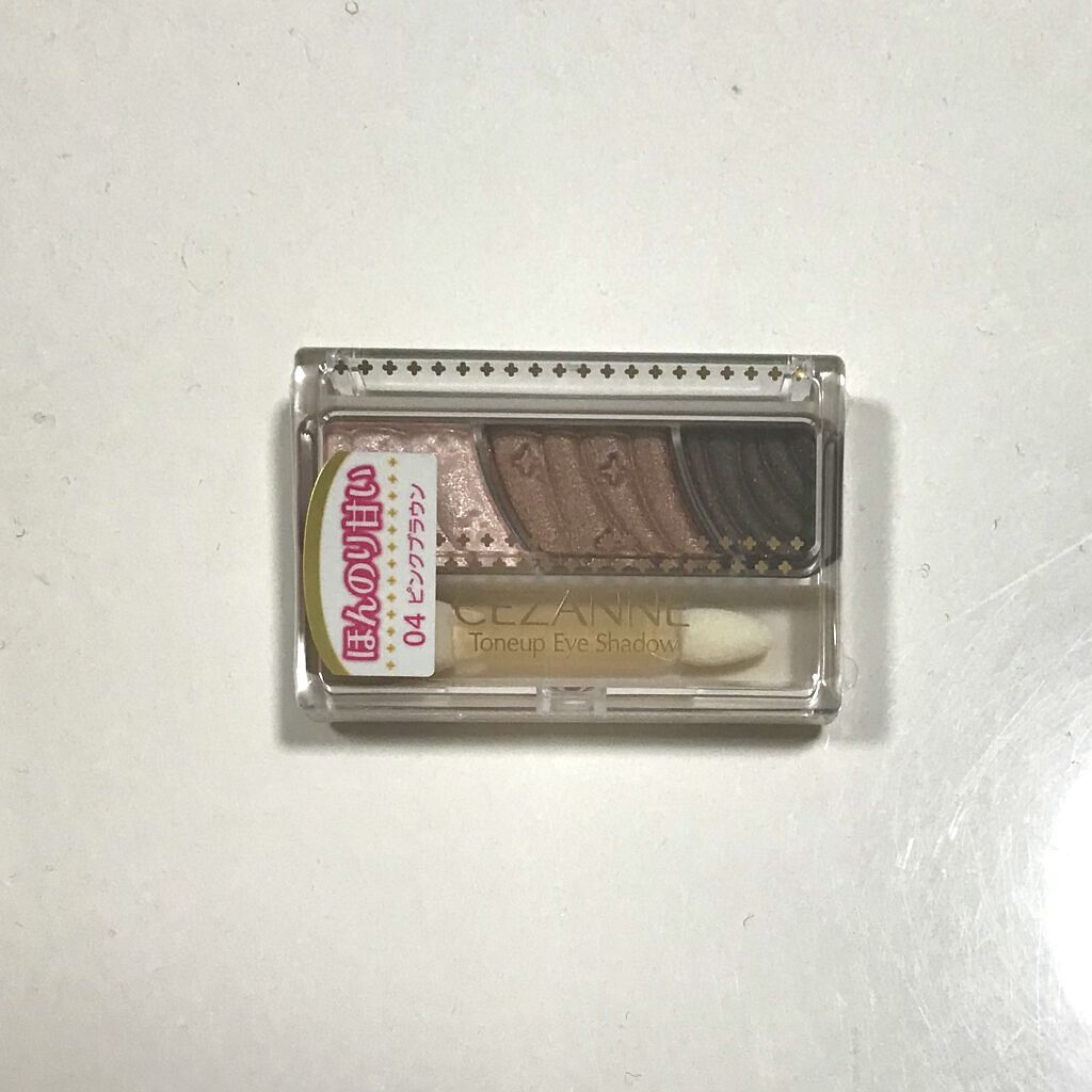 トーンアップアイシャドウ/CEZANNE/アイシャドウパレットを使ったクチコミ（1枚目）