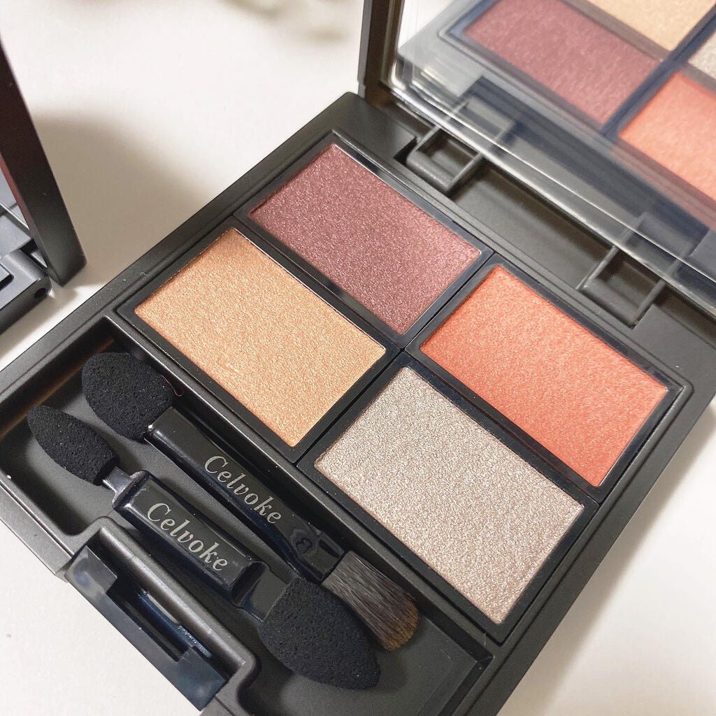 ヴォランタリーベイシス アイパレット/Celvoke/アイシャドウパレットを使ったクチコミ(3枚目)