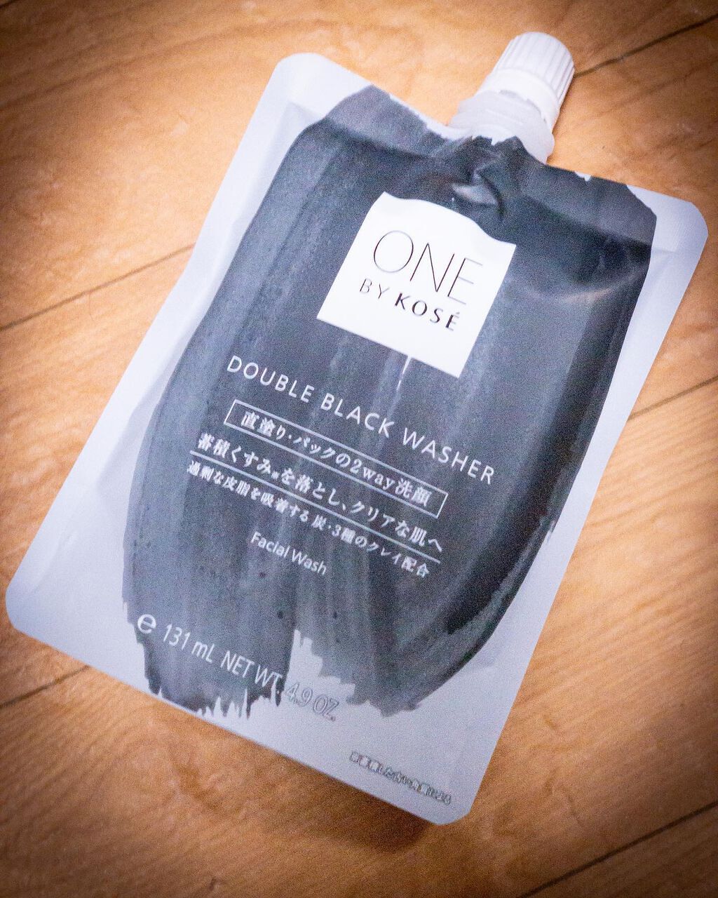 ダブル ブラック ウォッシャー/ONE BY KOSE/その他洗顔料を使ったクチコミ(1枚目)