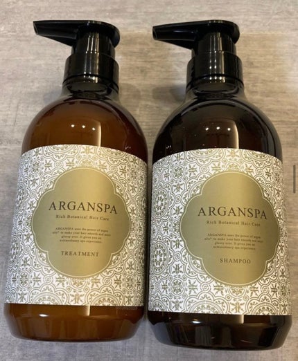 ARGANSPA  シャンプー&トリートメント/ARGANSPA/サロンシャンプーを使ったクチコミ(1枚目)