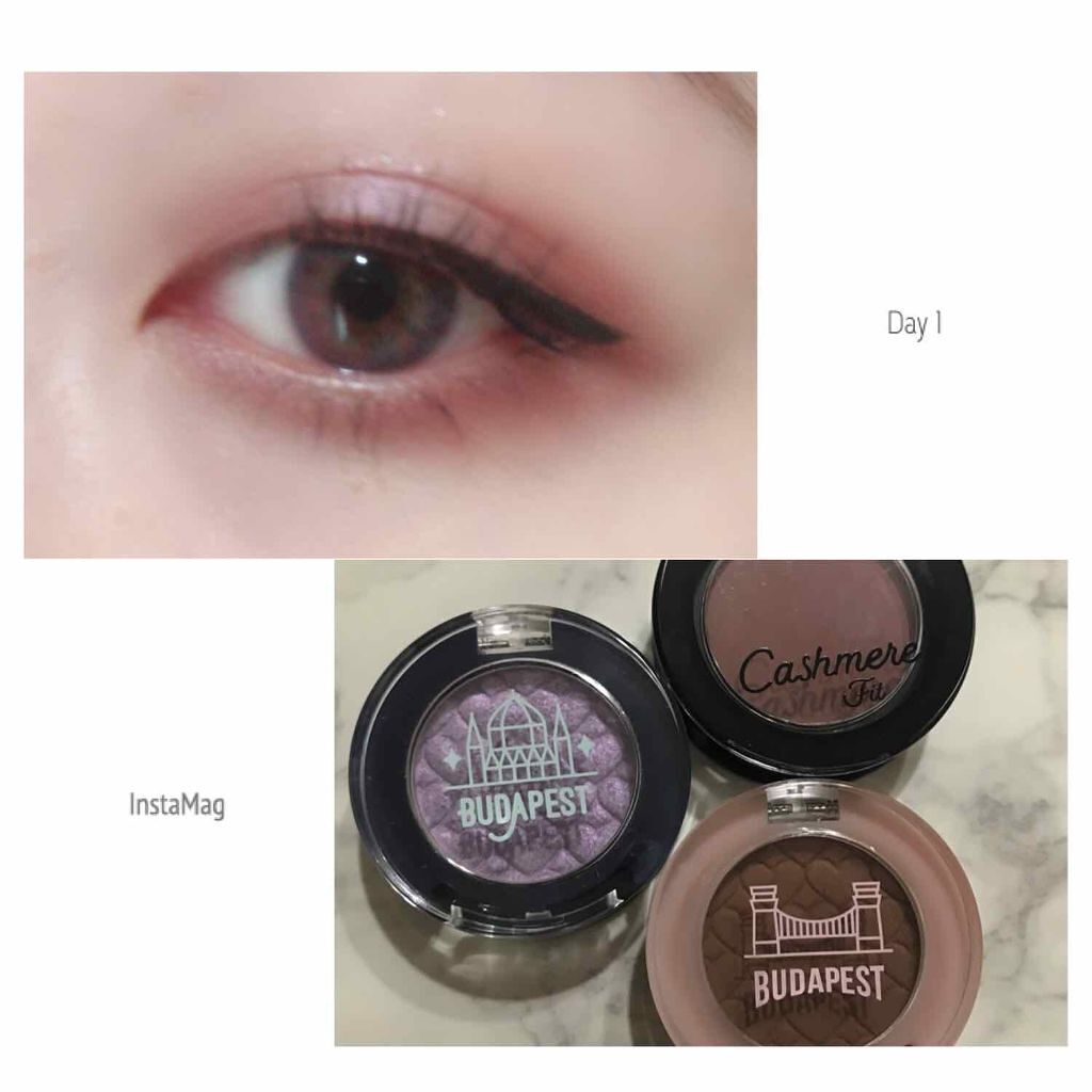 ルックアット マイアイズ BR408 /ETUDE/単色アイシャドウを使ったクチコミ（1枚目）