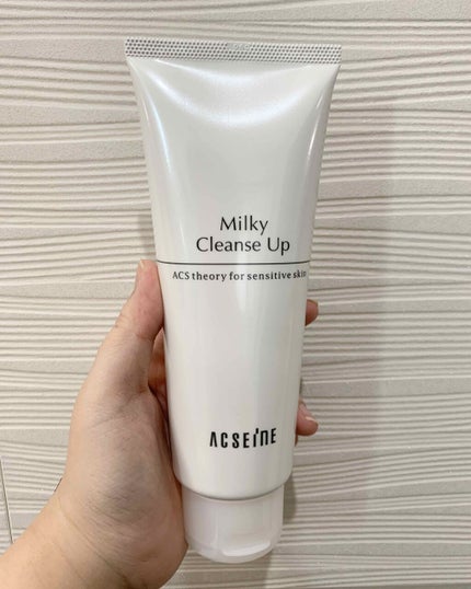 ミルキィ クレンズアップ/ACSEINE/ミルククレンジングを使ったクチコミ(1枚目)