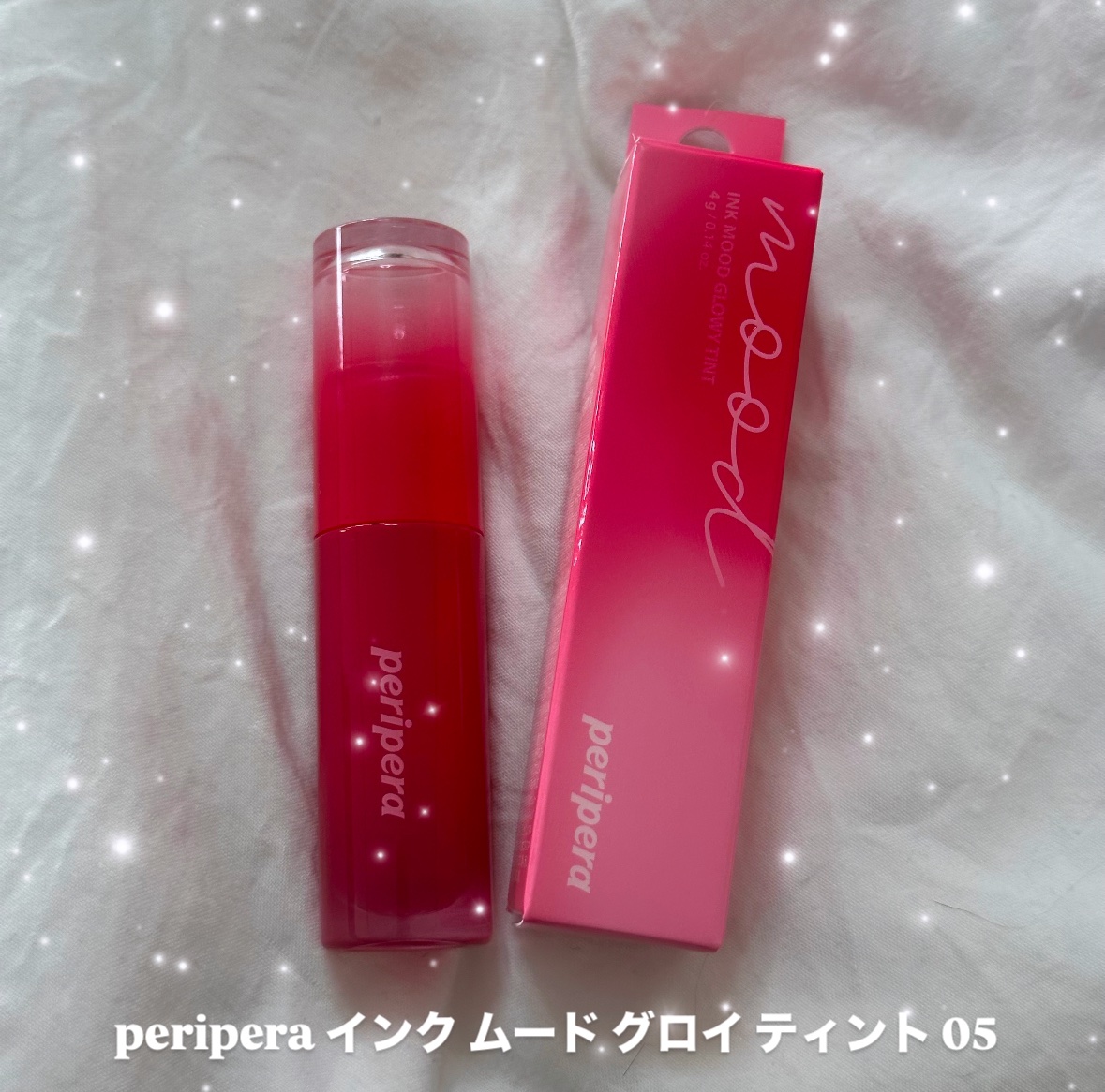 ペリペラ インク ムード グロイ ティント 05 CHERRY SO WHAT(どうしたのチェリー)/PERIPERA/リップティントを使ったクチコミ（1枚目）