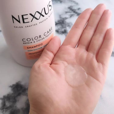 リペアアンドカラープロテクト ヘアマスク/NEXXUS(ネクサス)/洗い流すヘアトリートメントを使ったクチコミ（2枚目）