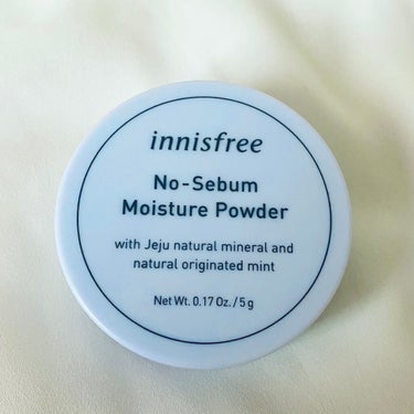 ノーセバム モイスチャーパウダー/innisfree/プレストパウダーを使ったクチコミ（1枚目）