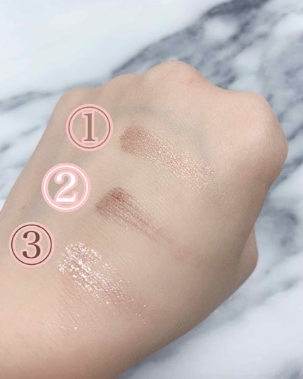 ジューシーピュアアイズ/キャンメイク/アイシャドウパレットを使ったクチコミ(3枚目)