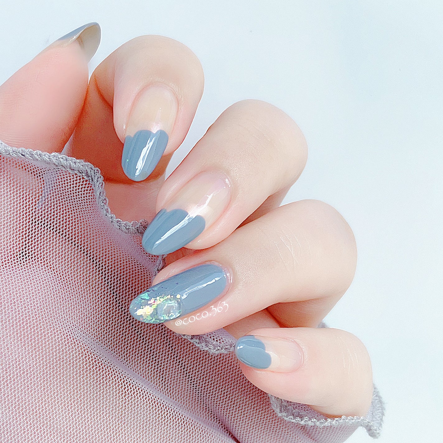 オーロラダズリングパウダー/NAILTOWN/ネイル用品を使ったクチコミ(2枚目)