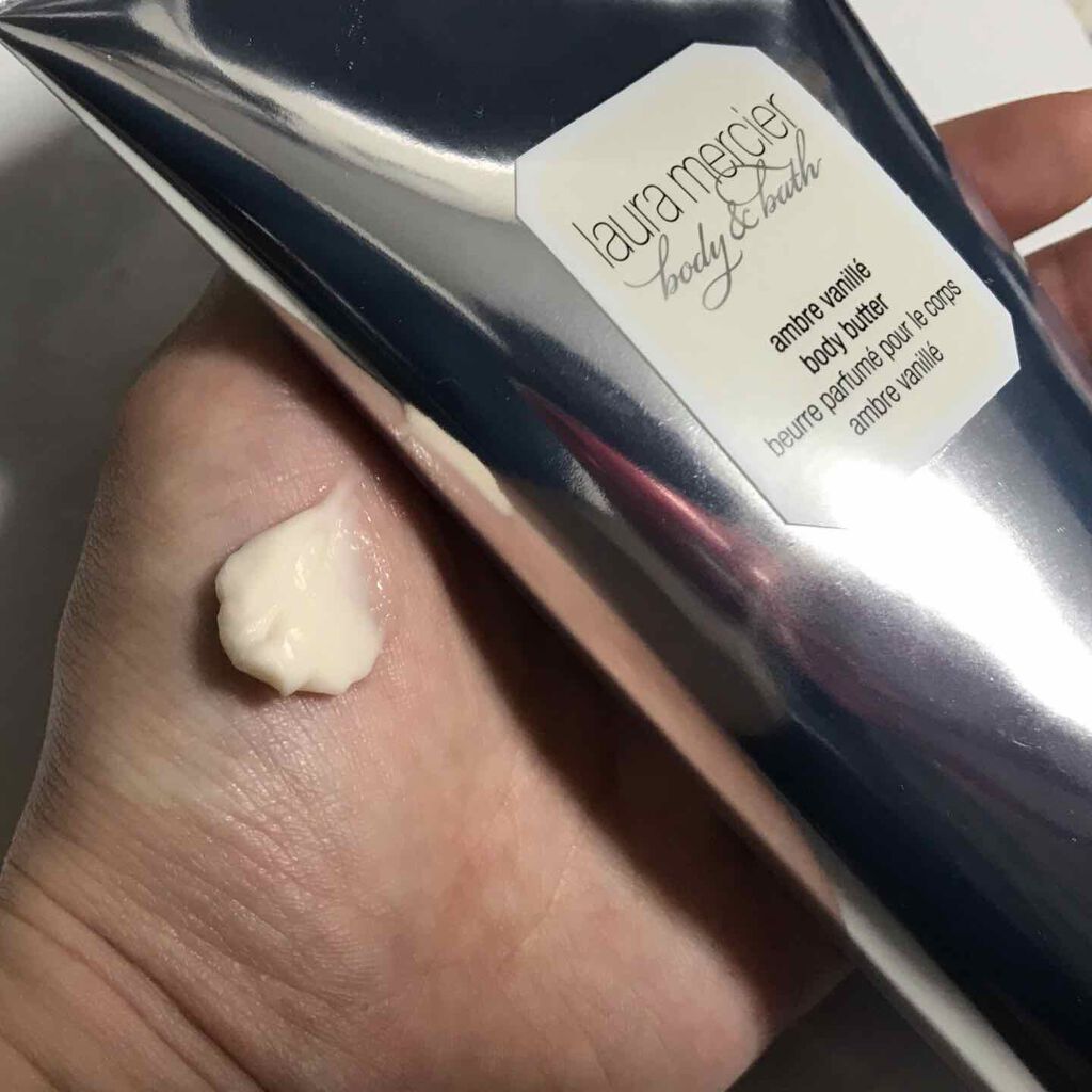 ボディバター アンバーバニラ/ローラ メルシエ/ボディクリームを使ったクチコミ（2枚目）