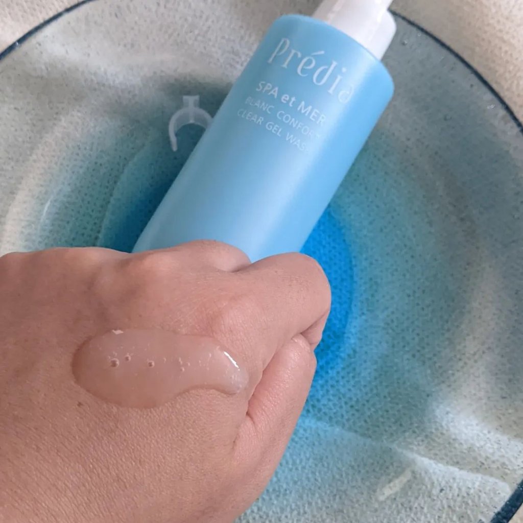 プレディア スパ・エ・メール ブラン コンフォール クリア ジェルウォッシュ/Prédia/ピーリングを使ったクチコミ（2枚目）