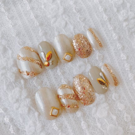 ネイルチップ/DAISO/ネイルチップ・パーツを使ったクチコミ(2枚目)