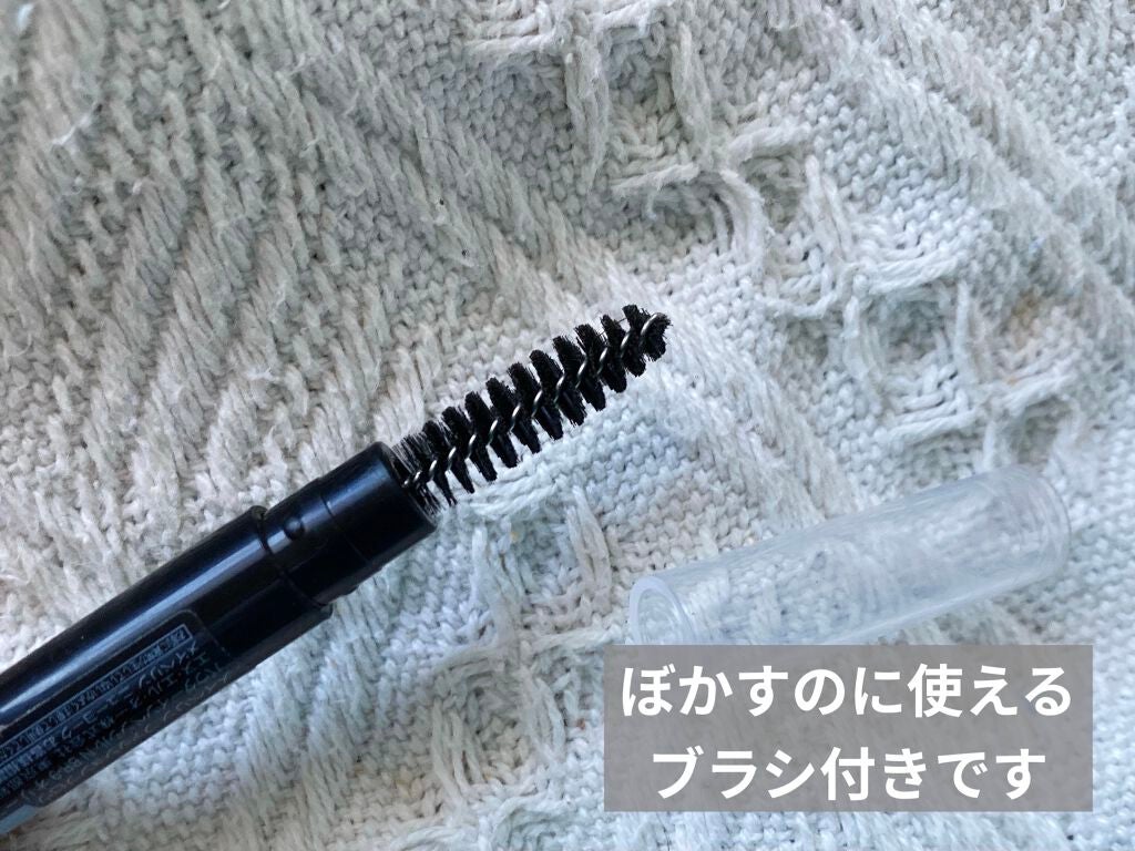 ファッションブロウ パウダーインペンシル N/MAYBELLINE NEW YORK/アイブロウペンシルを使ったクチコミ(2枚目)