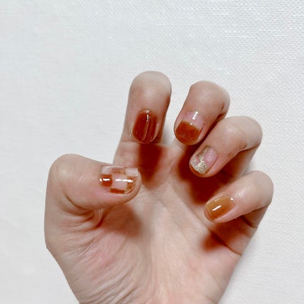 セルフカスタム ネイルシール/KEEPU/ネイルシールを使ったクチコミ(8枚目)