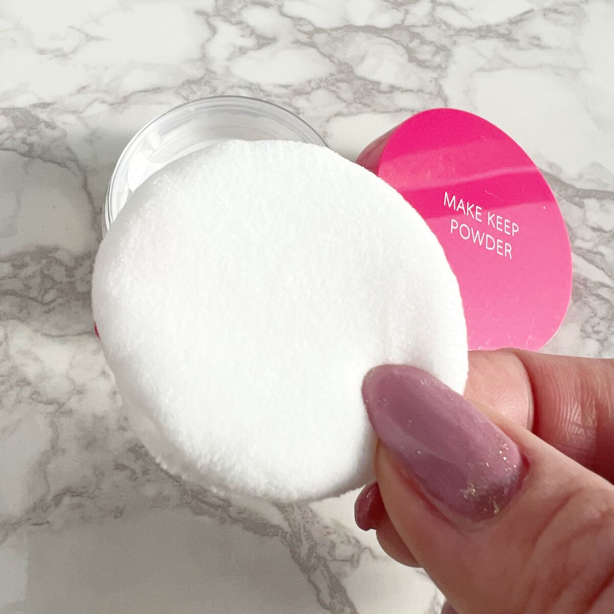 メイク キープ パウダー/コーセーコスメニエンス/ルースパウダーを使ったクチコミ(3枚目)