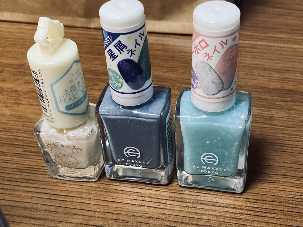 ACネイルエナメル 016 ミルキー ミント/セリア/マニキュアを使ったクチコミ（3枚目）