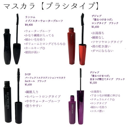 「塗るつけまつげ」ロングタイプ/デジャヴュ/マスカラを使ったクチコミ(5枚目)